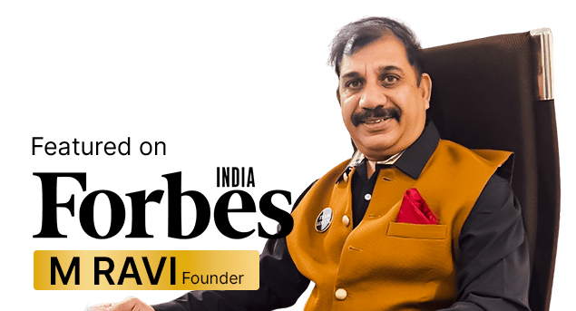 M Ravi founder featured on Forbes India magazine